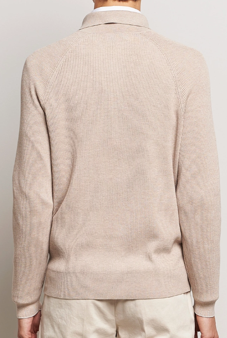 Brunello Cucinelli Long Sleeve Polo