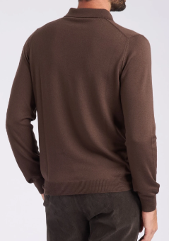 Gran Sasso Knitted Polo Shirt
