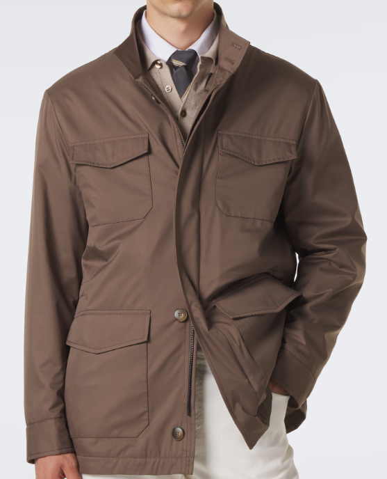 Canali Technical Field Jacket