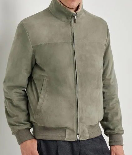 Canali Suede Blouson