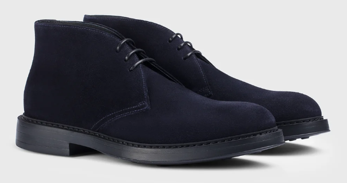 Doucal's suede lace-up desert boot