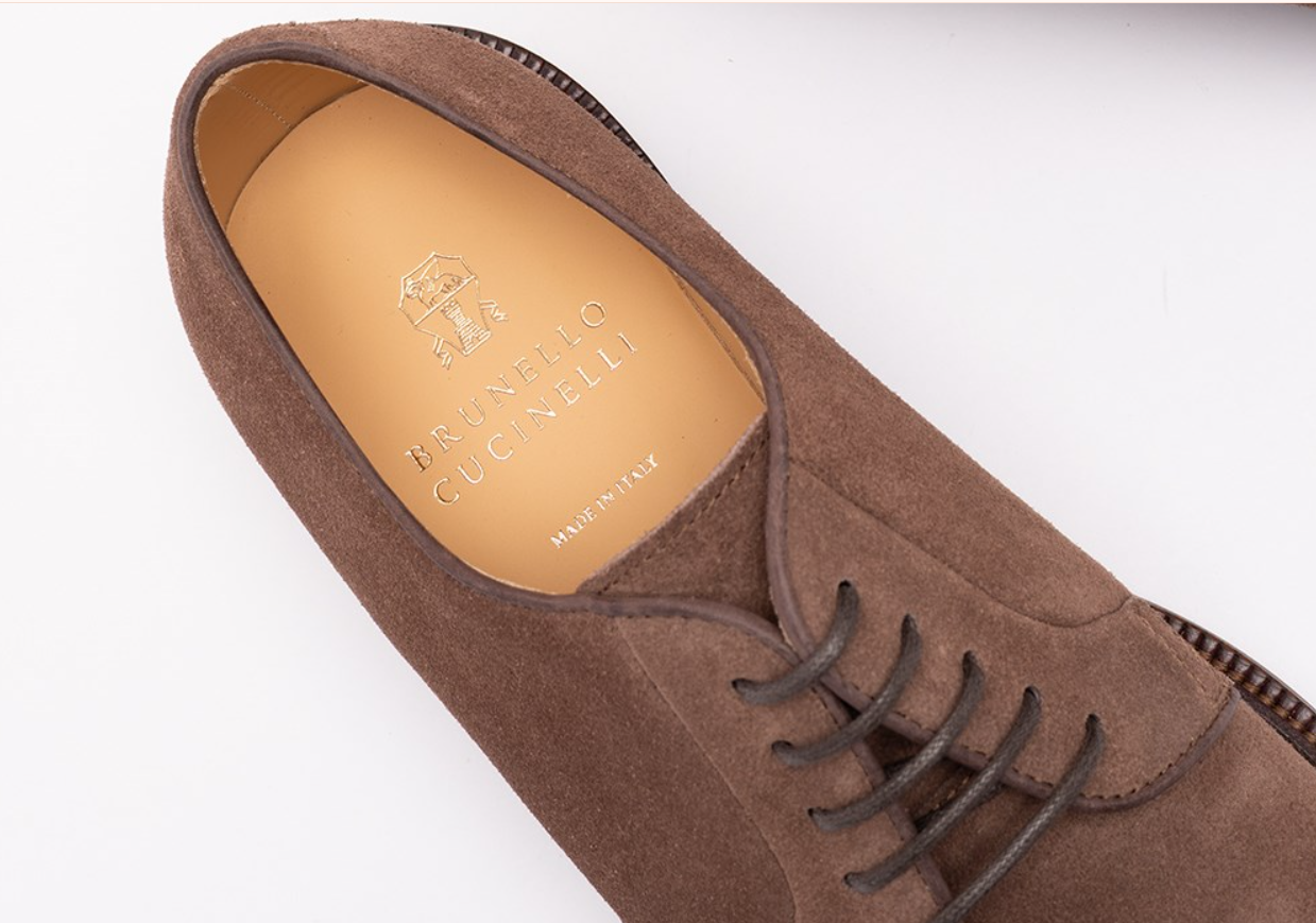 Brunello Cucinelli Suede Derbys