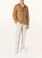 Zegna Linen overshirt Camel