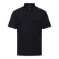 Zegna short sleeve polo t-shirt - Navy Blue